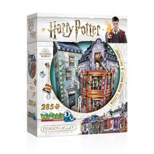 Load image into Gallery viewer, Complete Set of Four Diagon Alley 3D Jigsaw Puzzles
